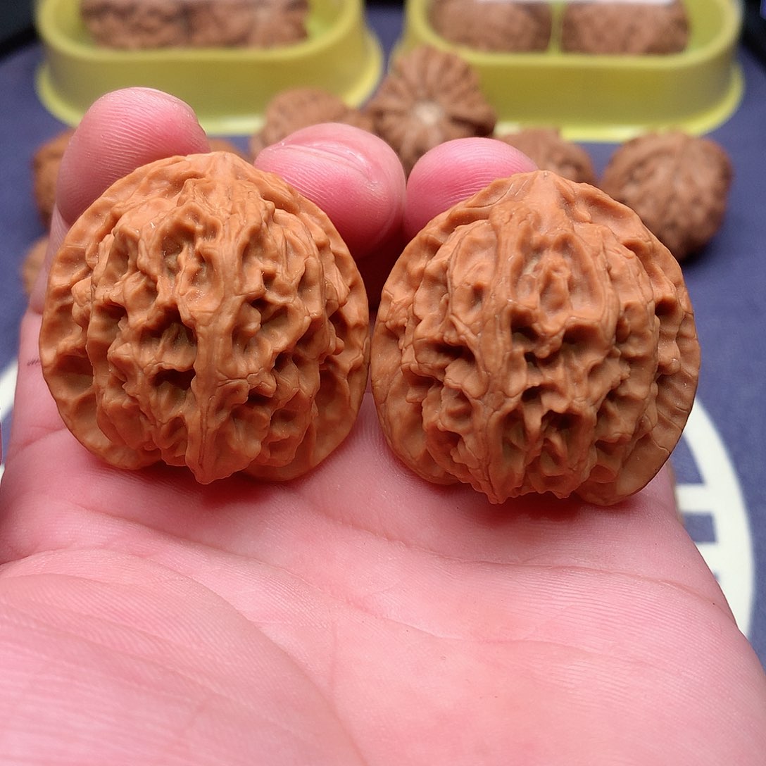 文玩核桃把件苹果园39.6