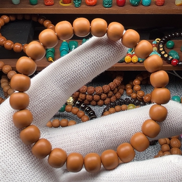 老***妖猴头核桃手串黑8文玩