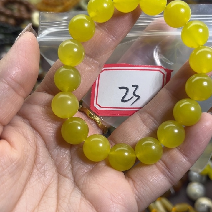 蛇纹石玉未镶嵌手链