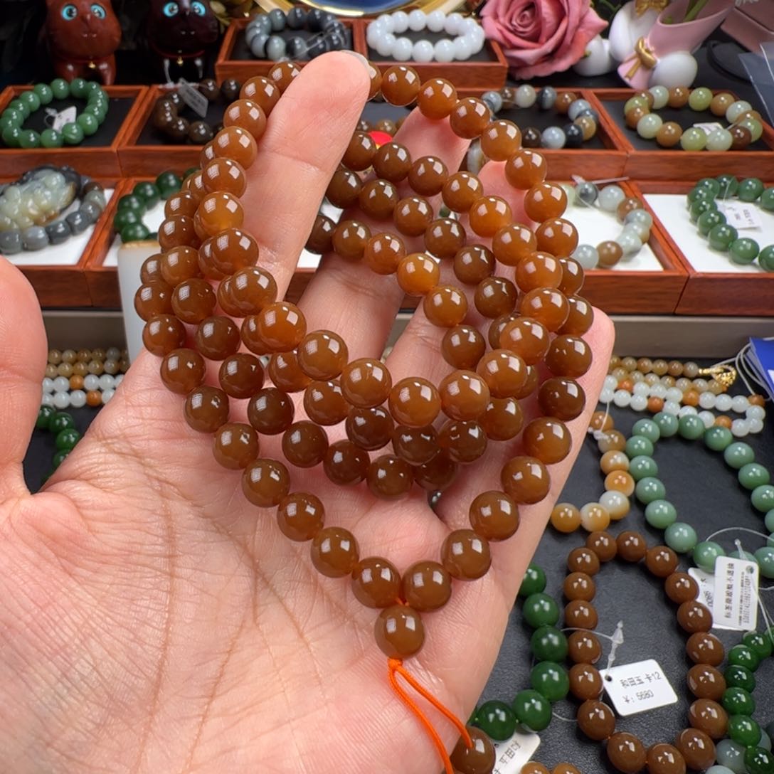 和田玉手链未镶嵌