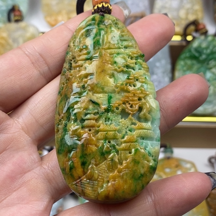 翡翠吊坠(不含链)未镶嵌