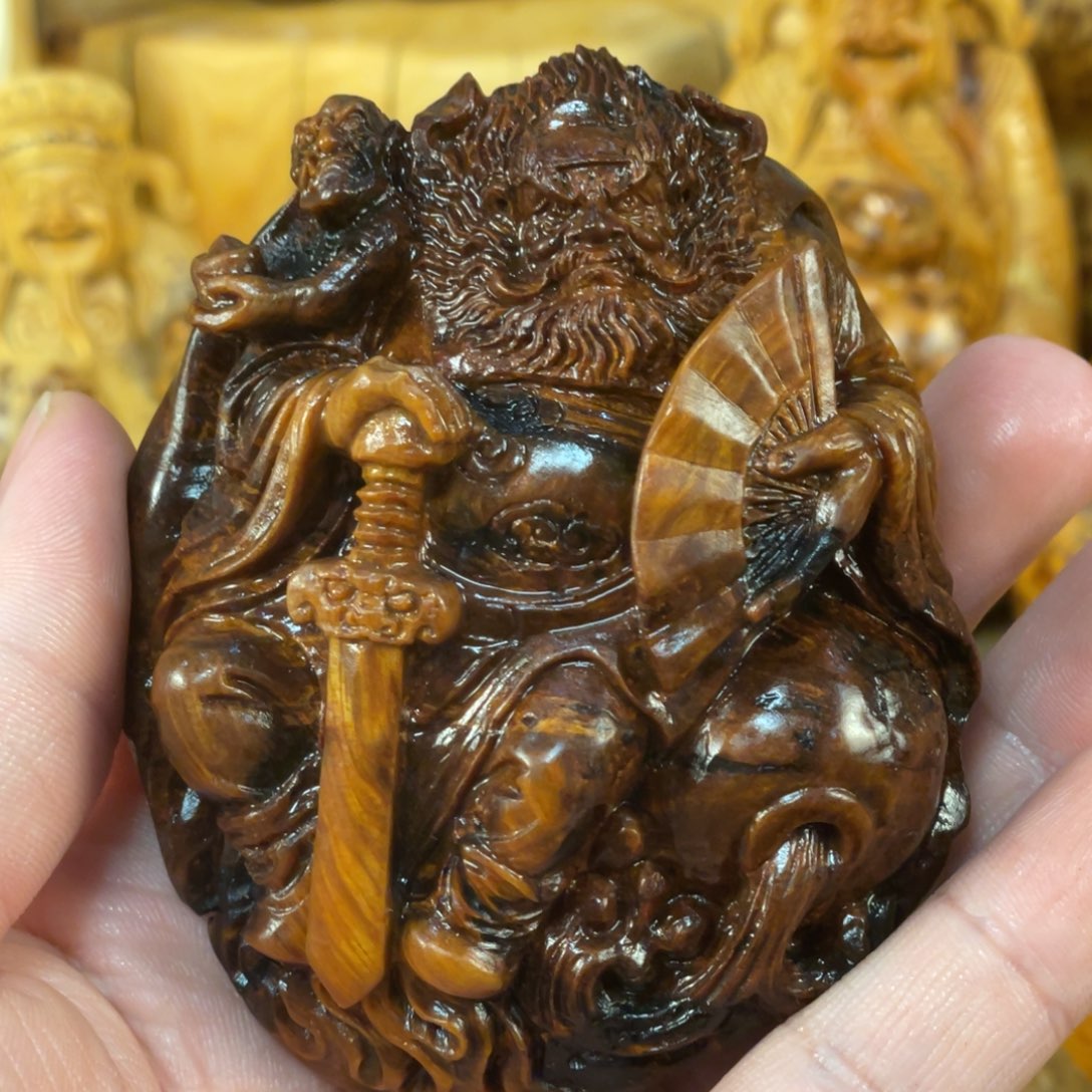 柏木（崖柏）太行崖柏精品手把件