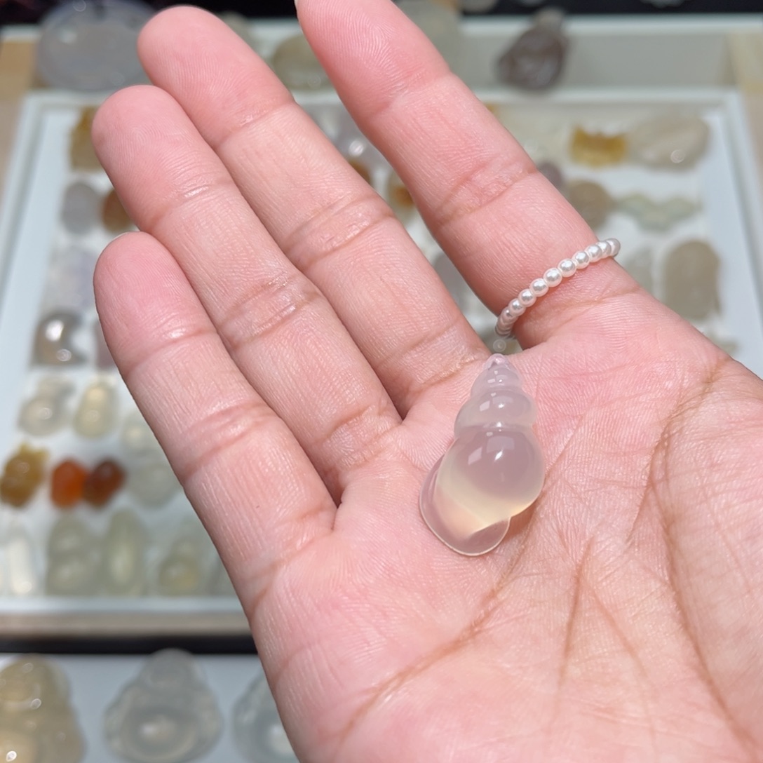 玛瑙/玉髓颈饰合金