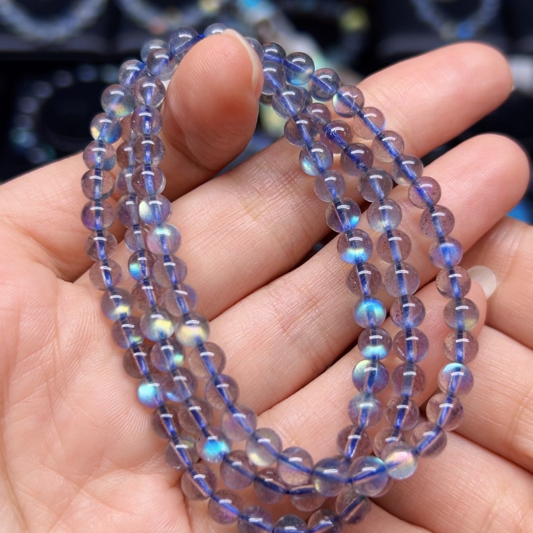 未镶嵌手链长石5.2左右