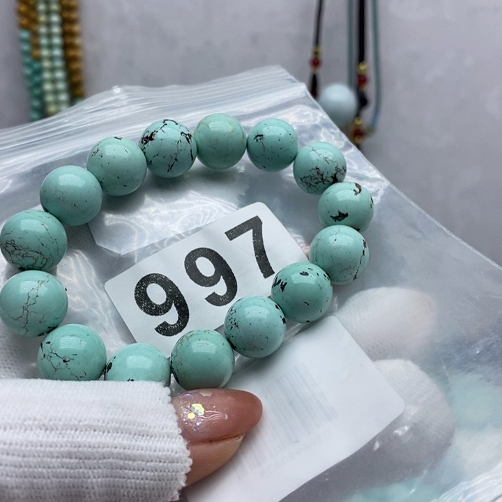 绿松石珠宝奇石未镶嵌打*兽