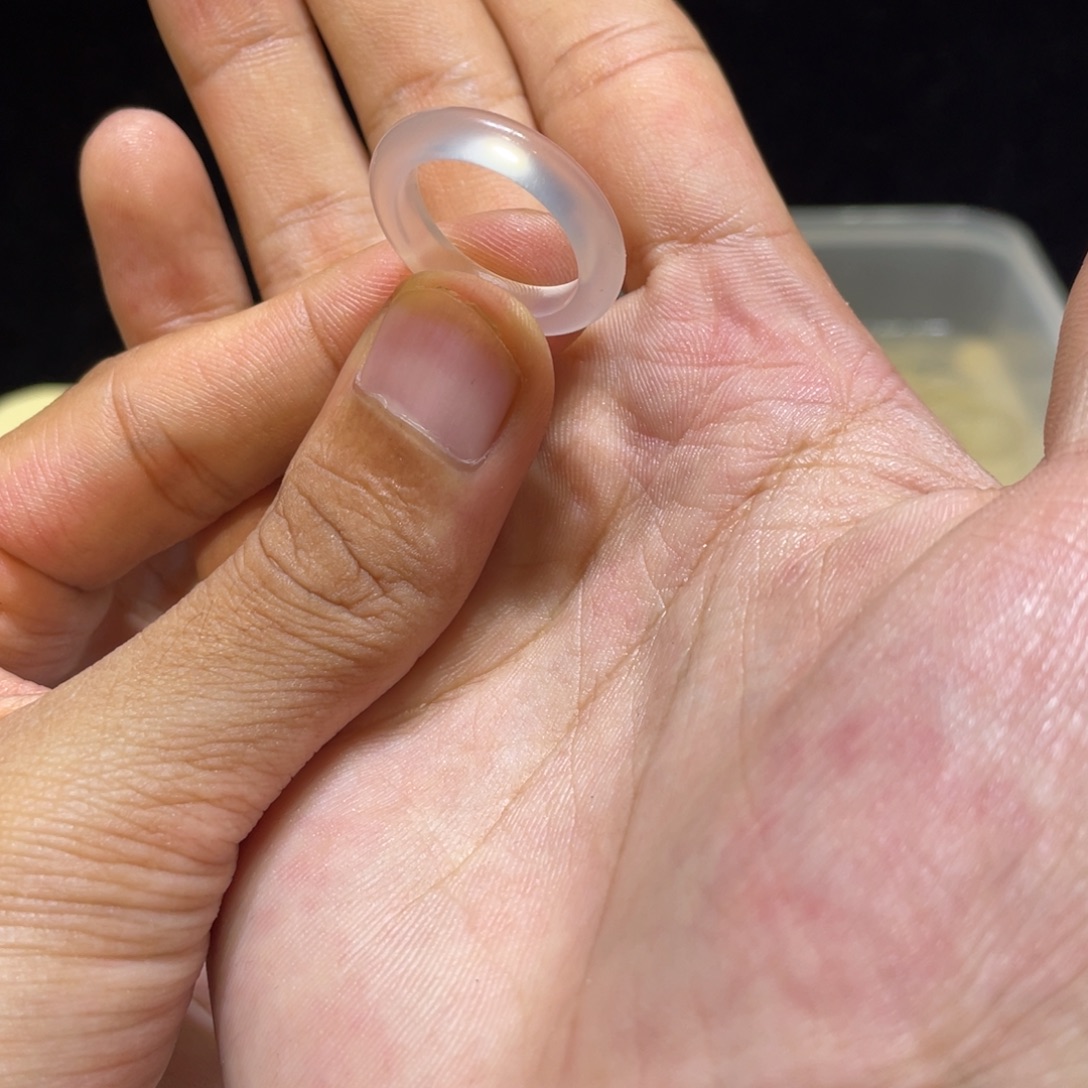 玛瑙/玉髓未镶嵌戒指85号港16