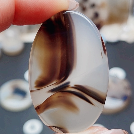 未镶嵌玛瑙/玉髓珠宝奇石