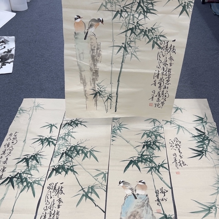 国画国画纯手绘作品