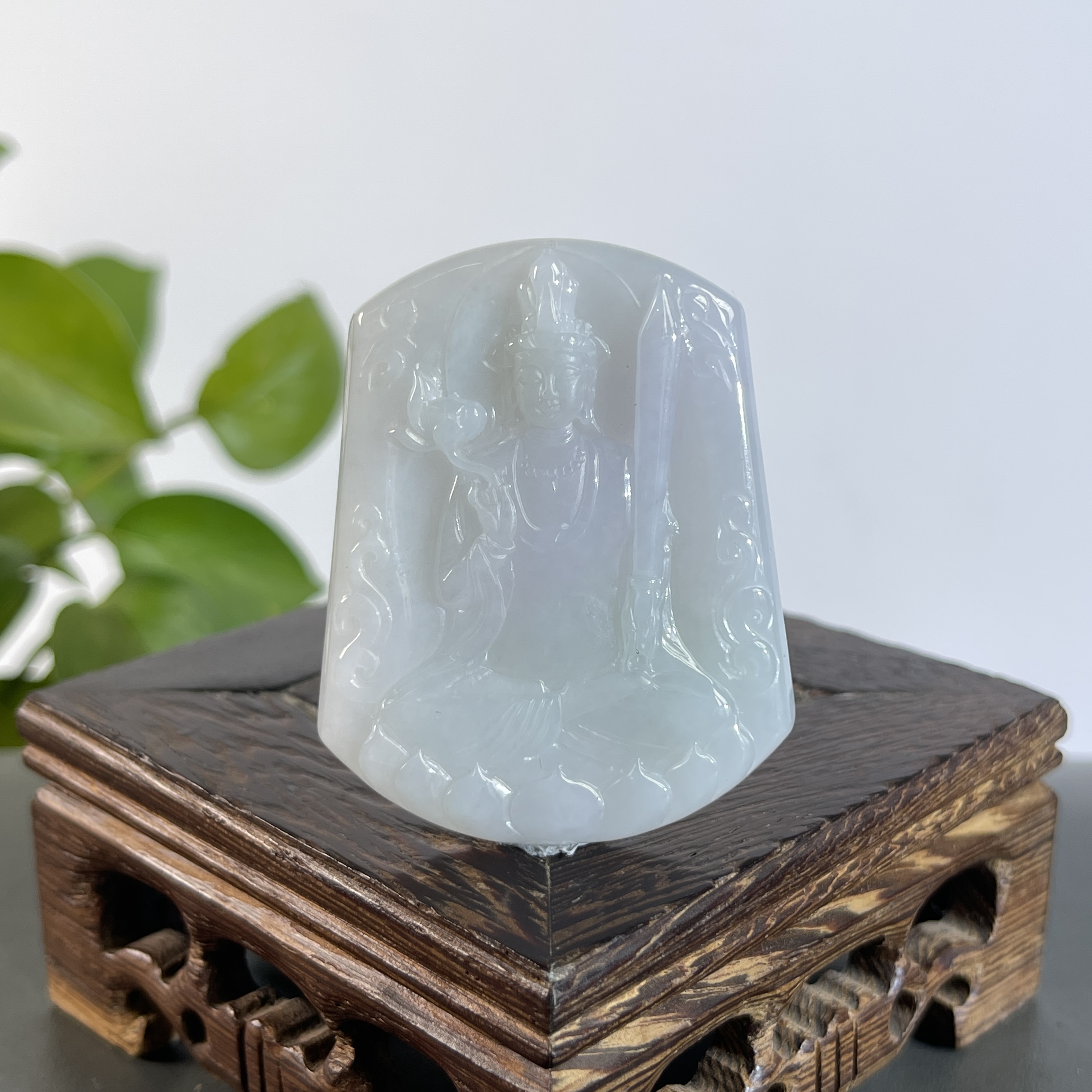 JSW24-22  天然缅甸翡翠A货  虚空藏