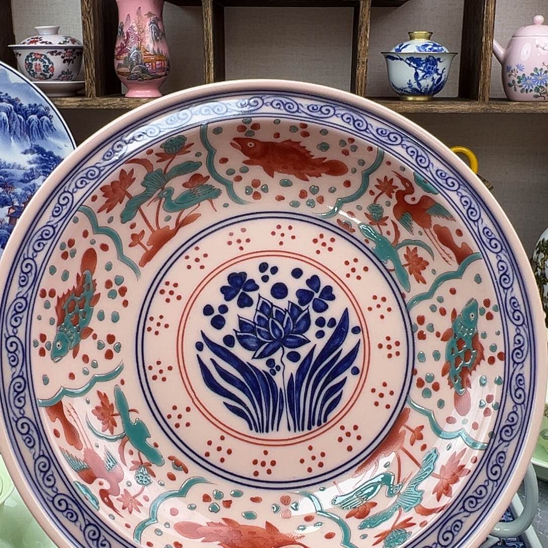 陶瓷摆件景德镇陶瓷567老厂瓷98