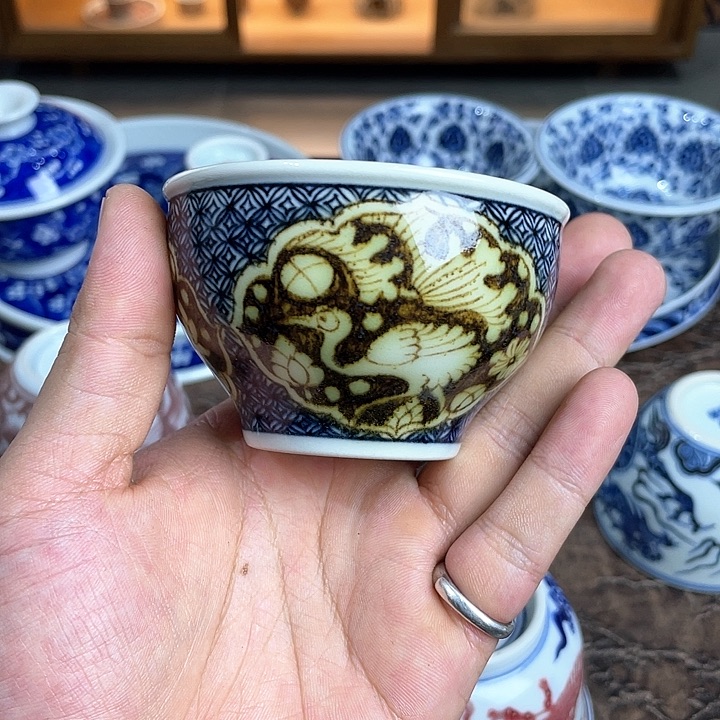 寻****摆件陶景德镇陶瓷老陶