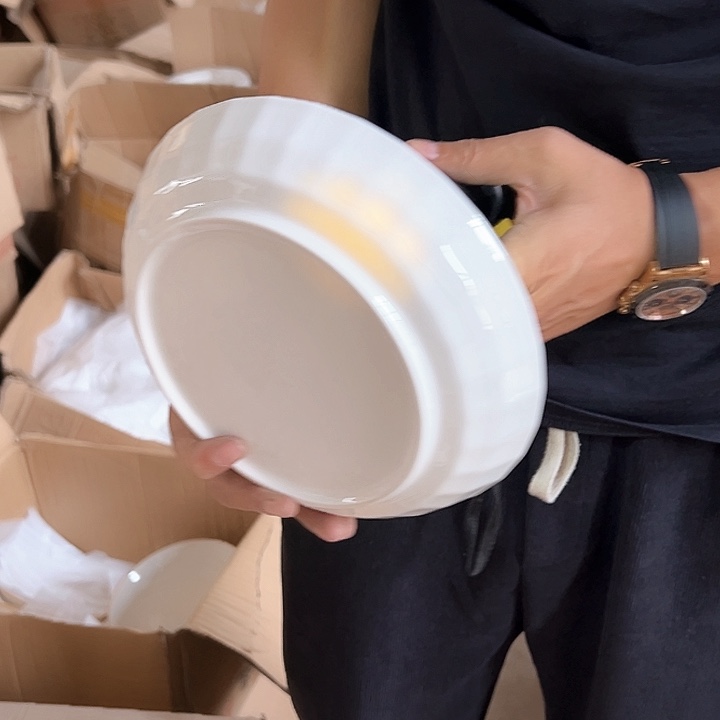 微瑕不退不换不补发 水晶盘4只