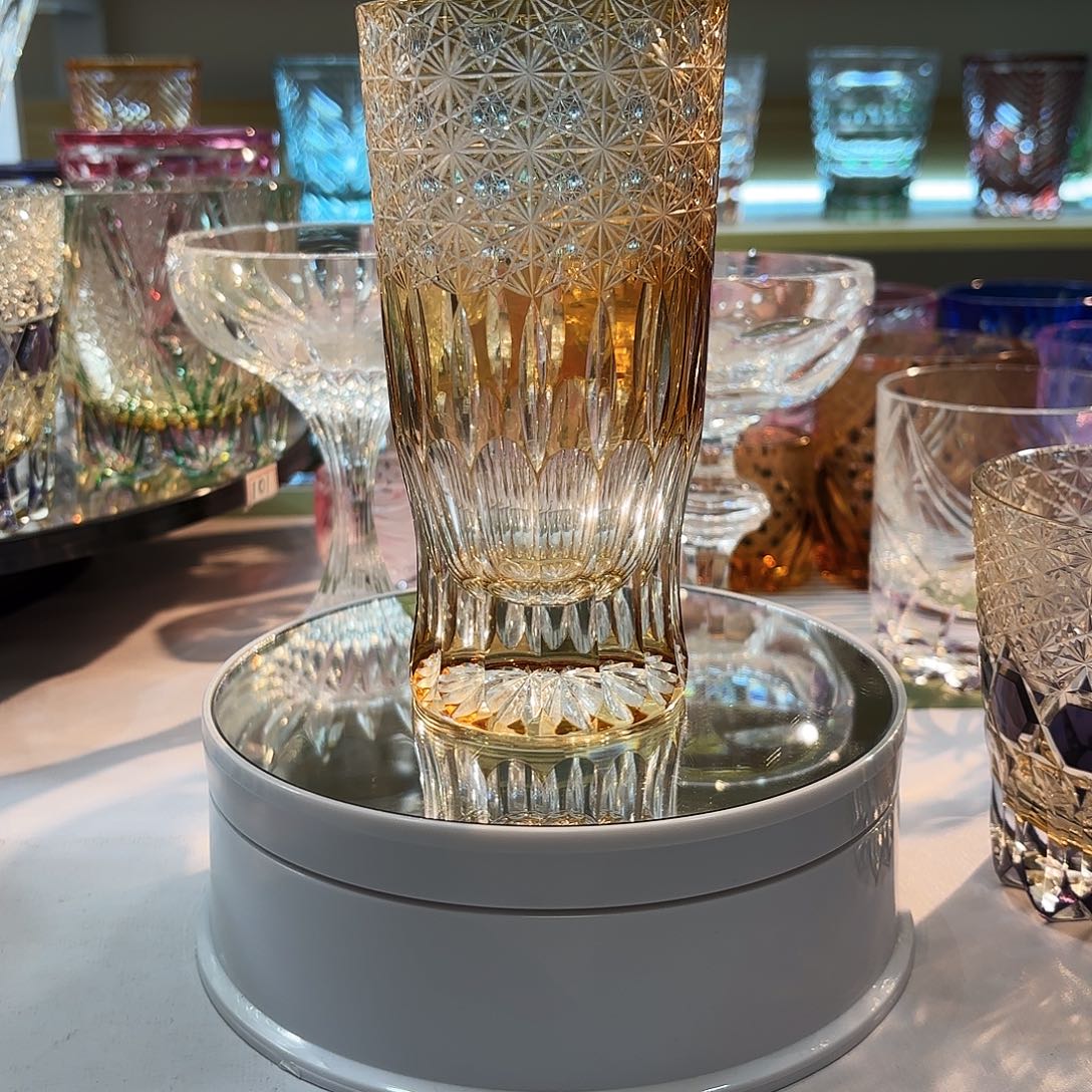 老***邓水晶玻璃吸管款高杯