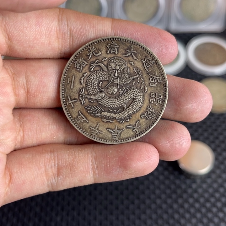金属大头龙洋船洋工艺品