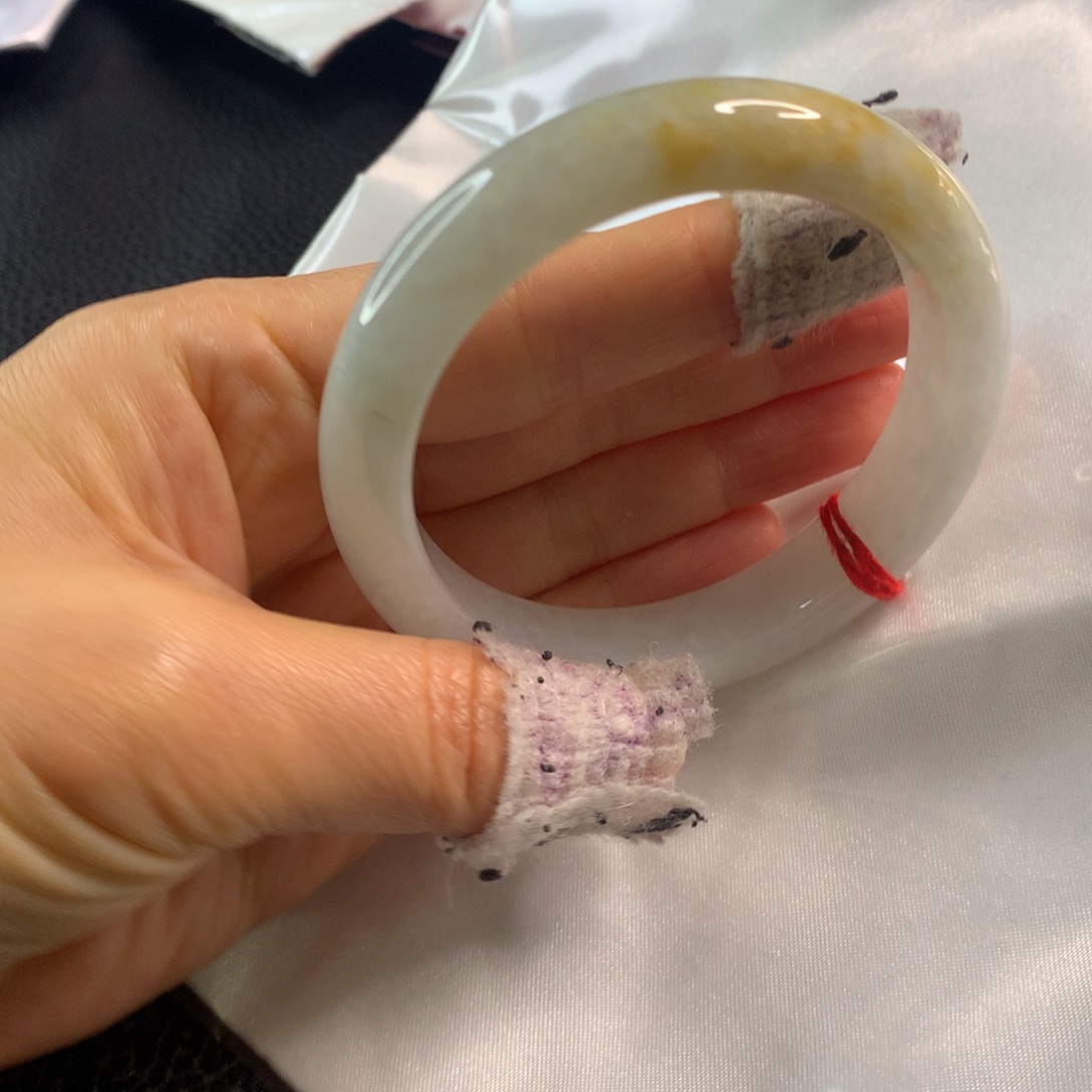 翡翠未镶嵌手镯翡翠手镯56