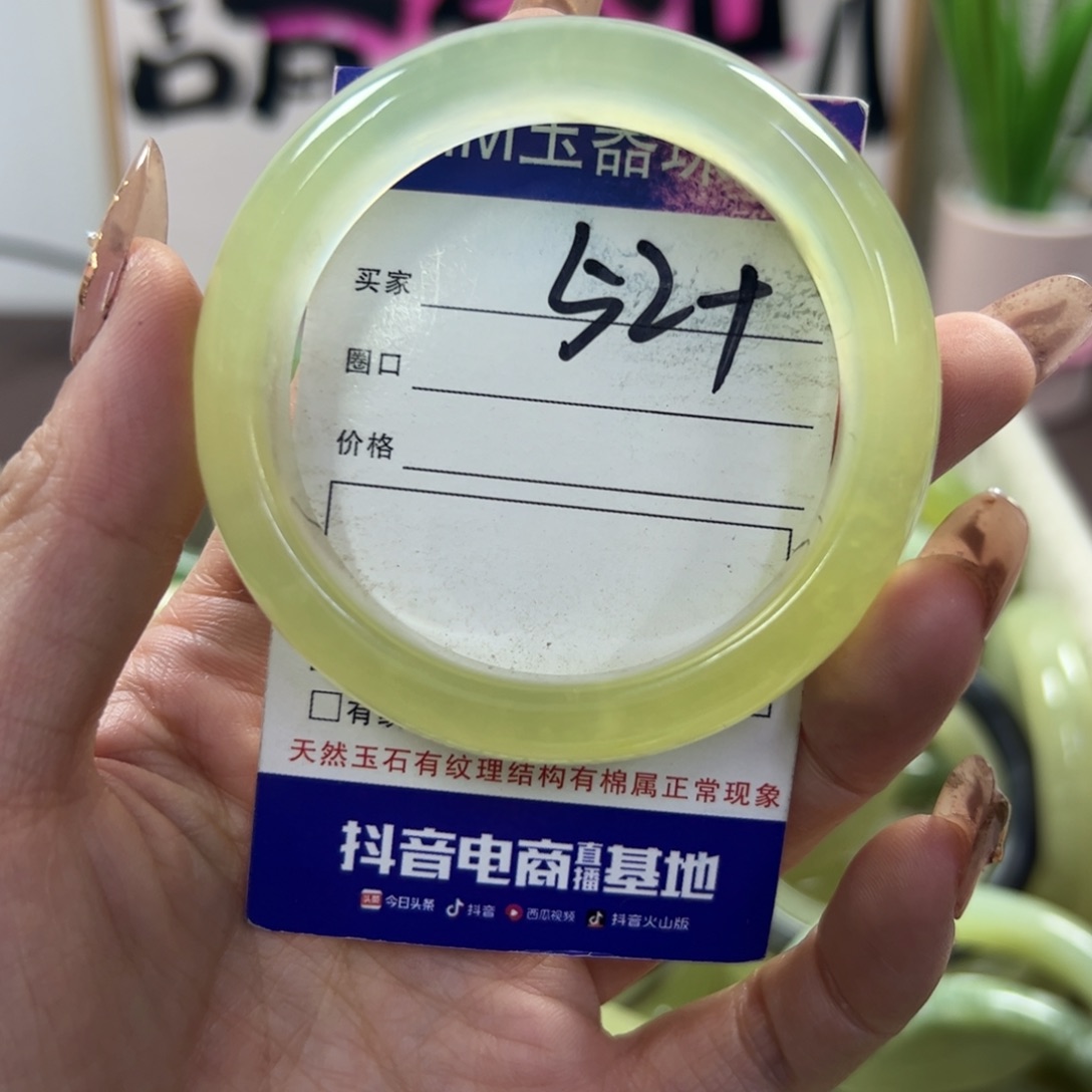 蛇纹石玉手镯未镶嵌297