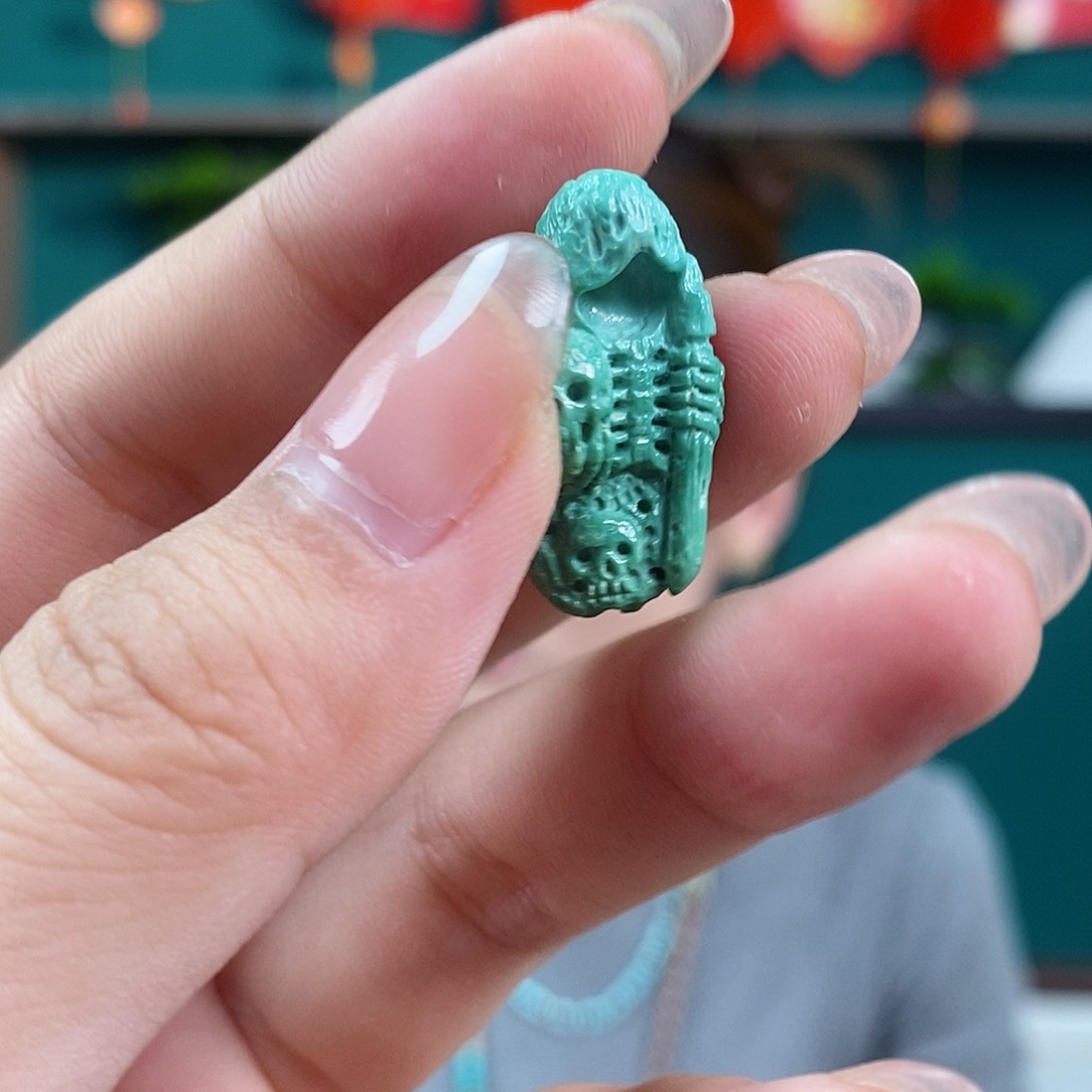 绿松石珠宝奇石未镶嵌