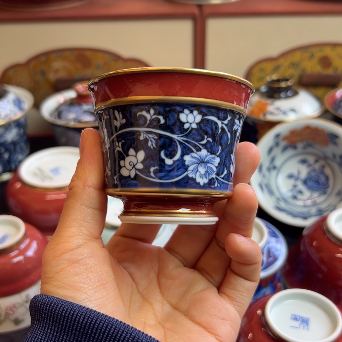 一如山房蓝地牡丹