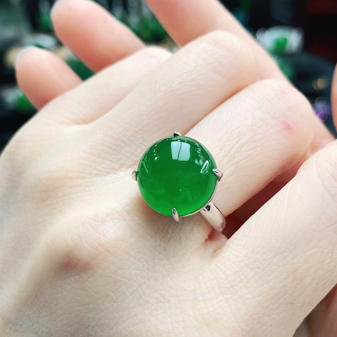 玛瑙/玉髓未镶嵌戒指