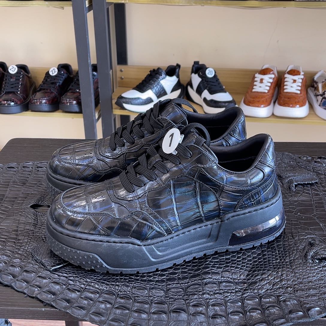 缺***心全鳄鱼9656款胖丁38码