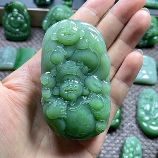 【闪购商品】颈饰未镶嵌和田玉?**果