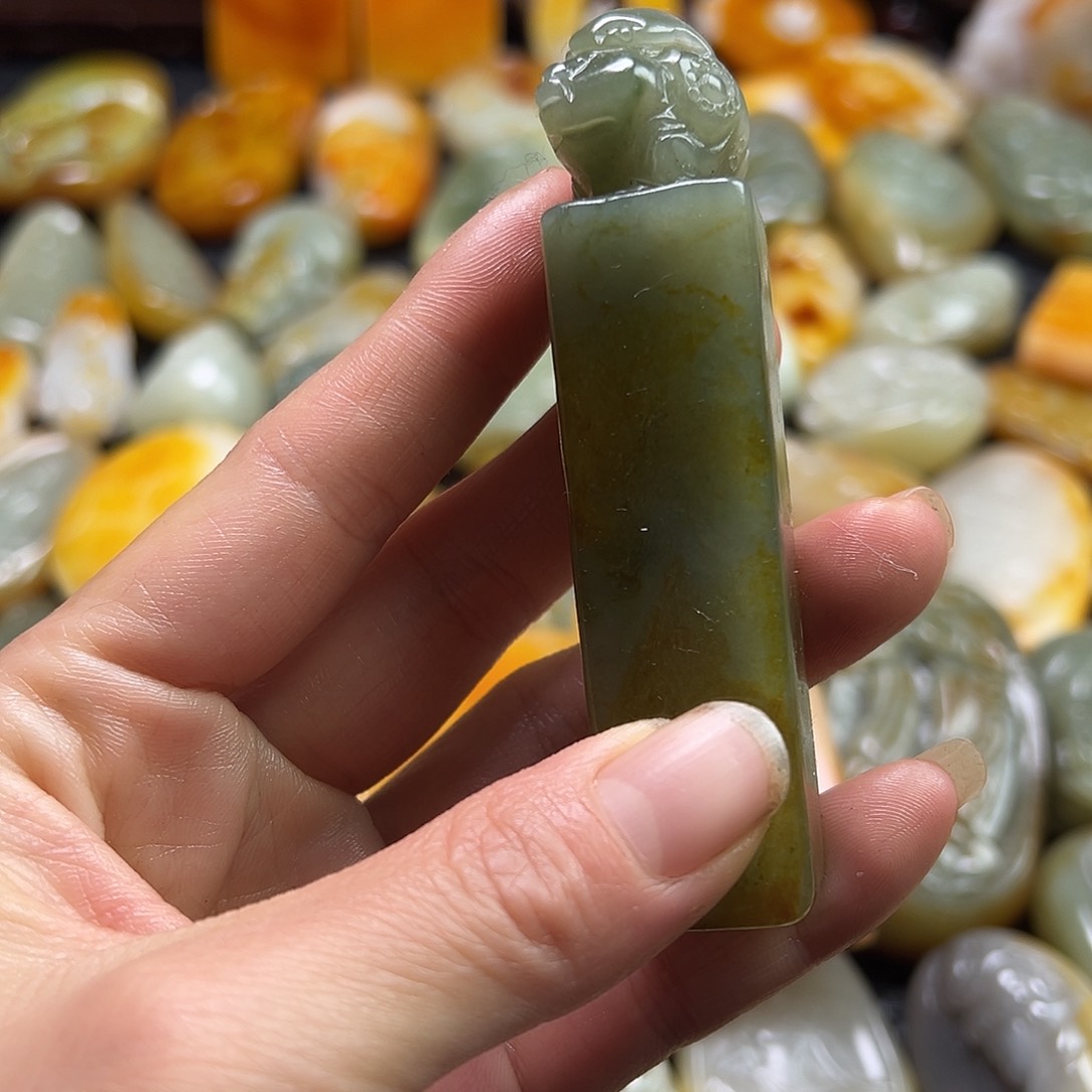 和田玉把件未镶嵌