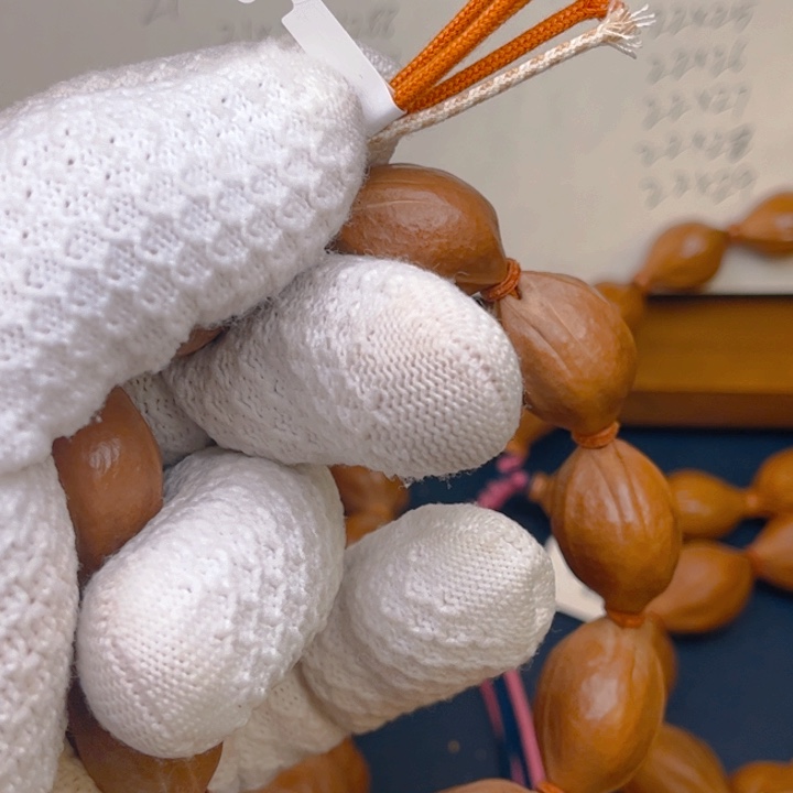 落***叶橄榄核吊坠梅林铁核1929