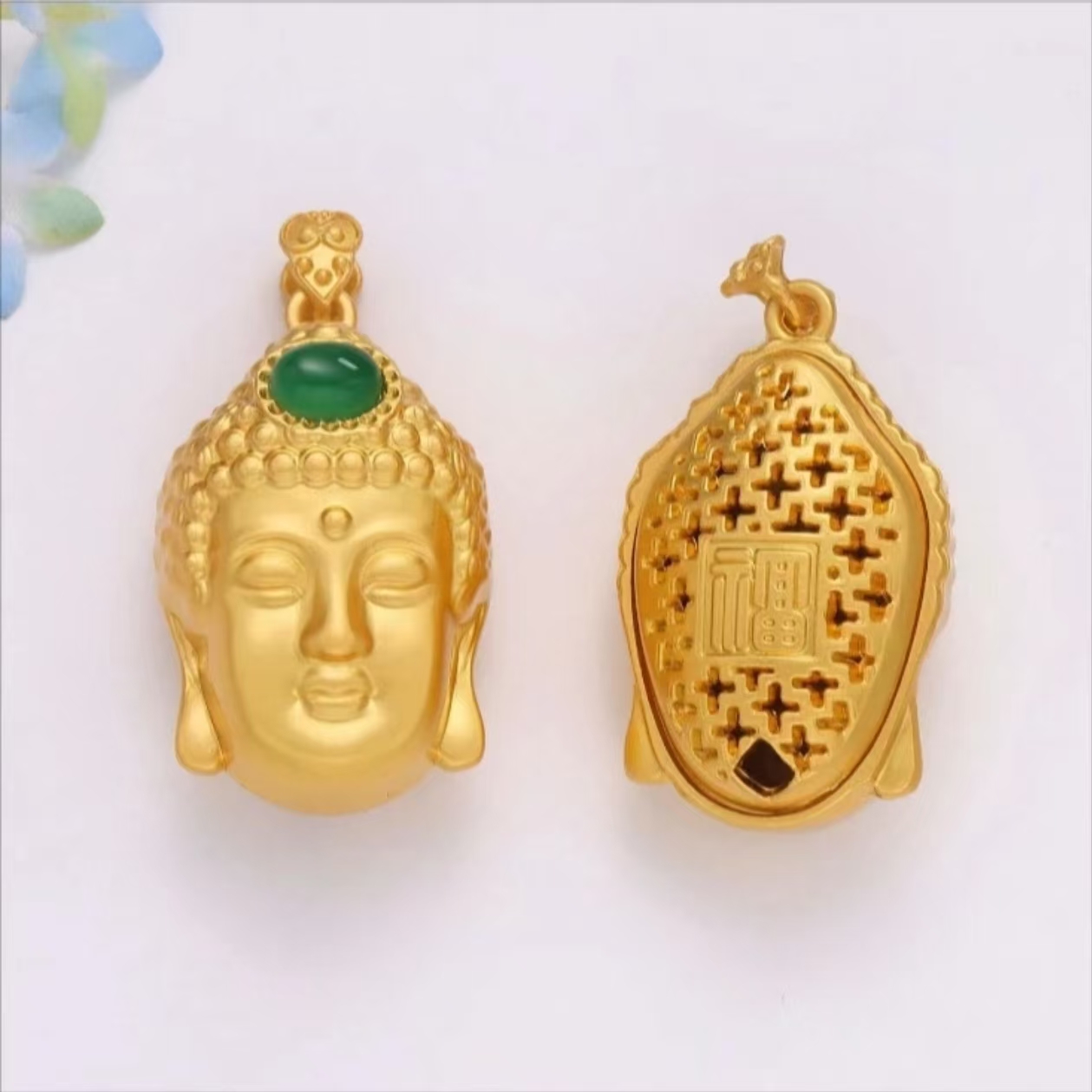 精品优质金色佛头