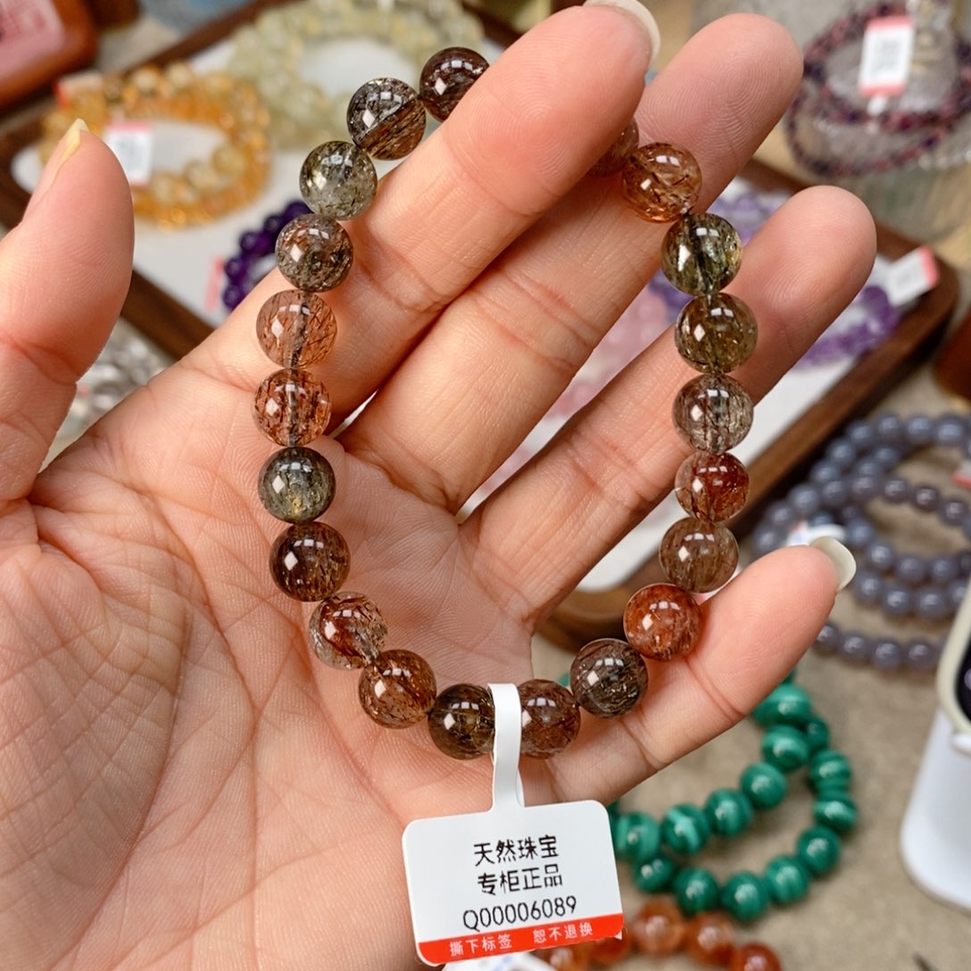 手链水晶未镶嵌黑金超8.9