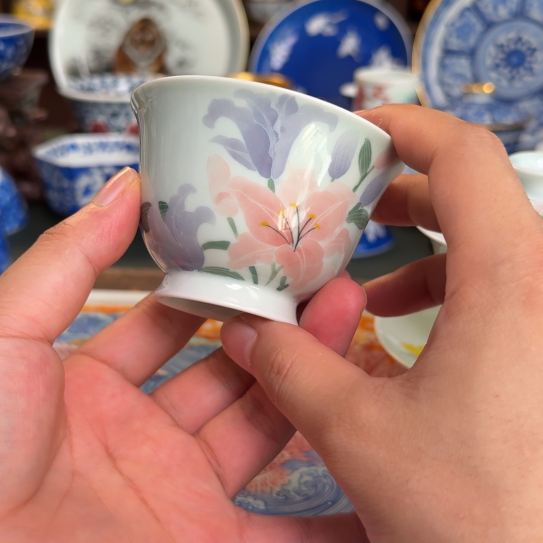纯手工手绘陶瓷茶具