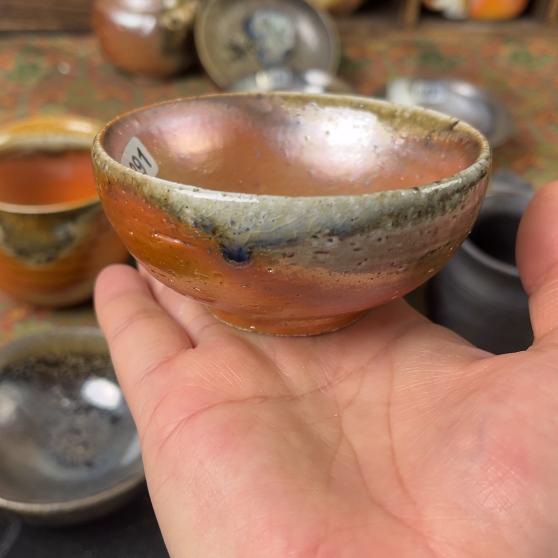 摆件柴烧茶器主人杯子