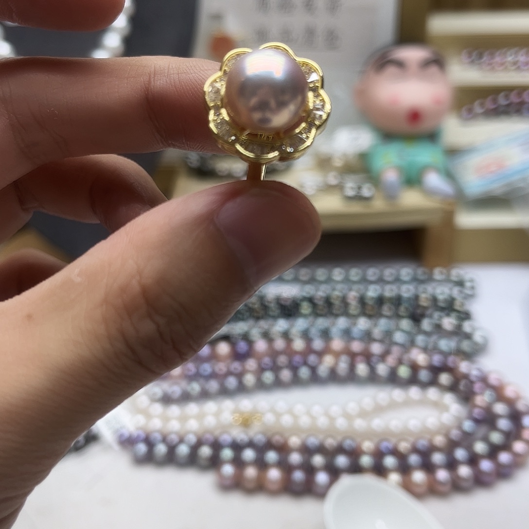 淡水珍珠戒指未镶嵌