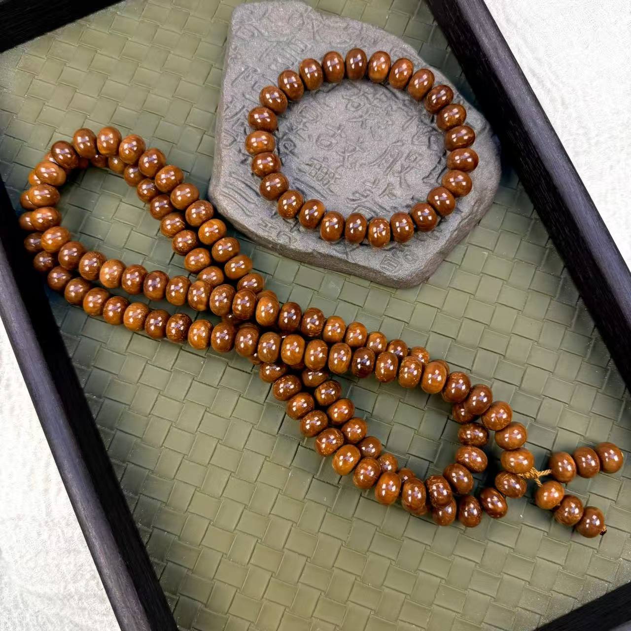 库克算盘珠8*11mm手串/念珠【一串】