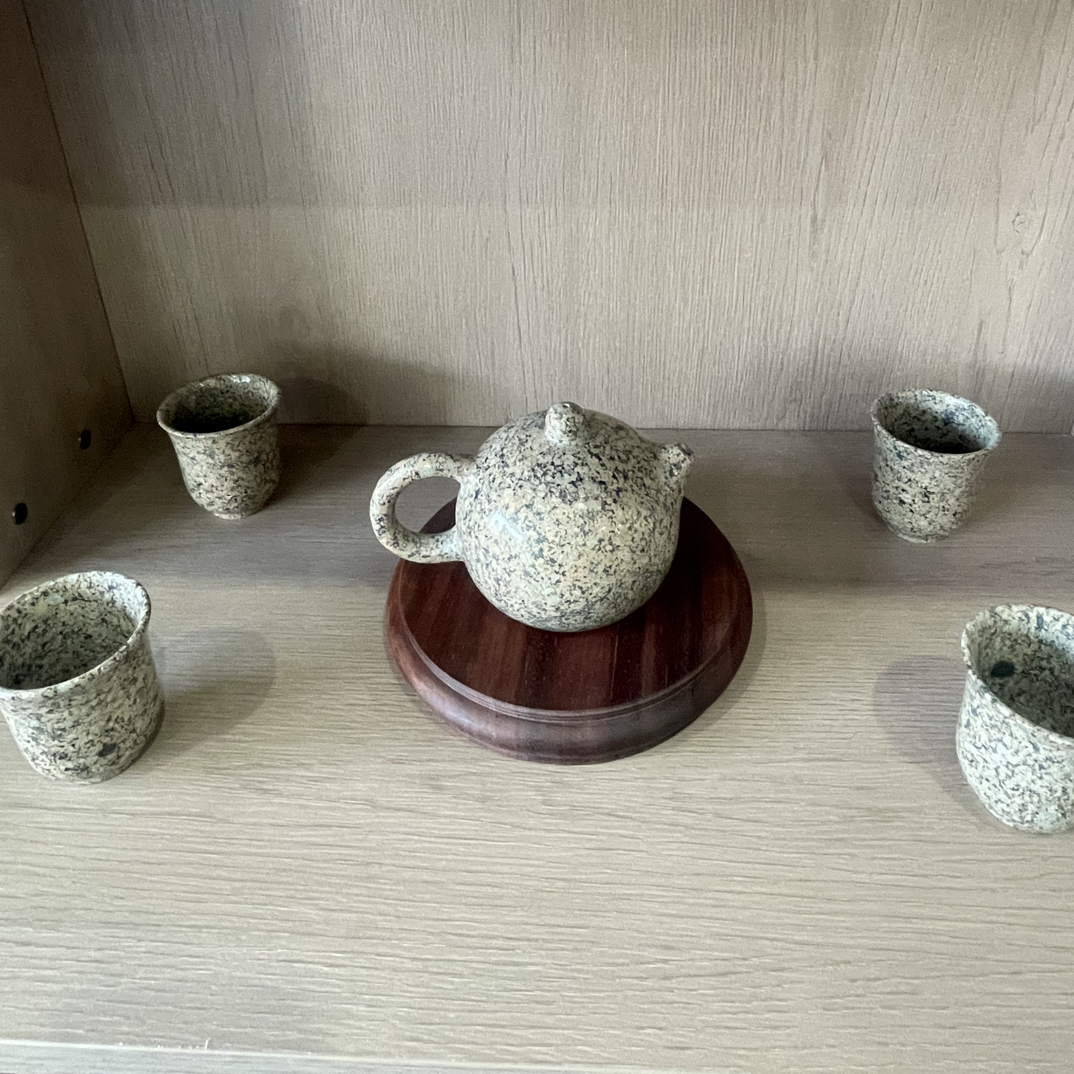 麦饭石水壶杯子精美复古