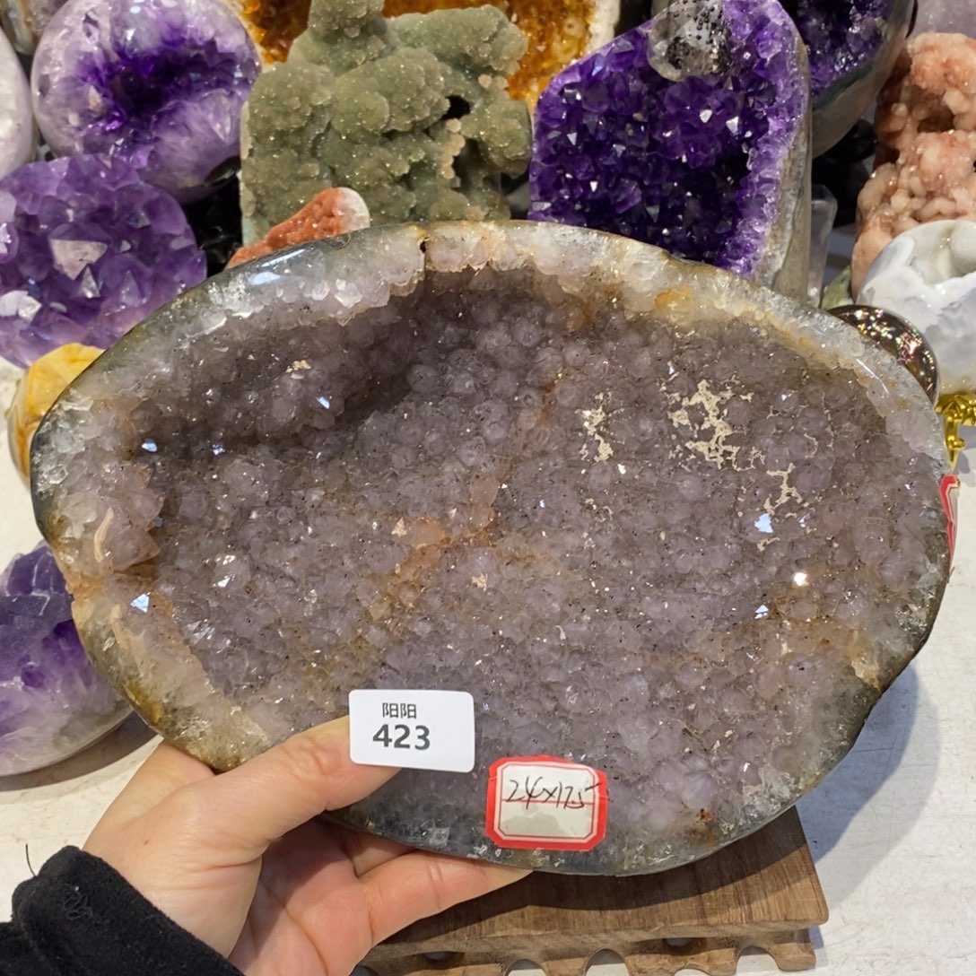 大型摆件（非配饰）紫晶未镶嵌