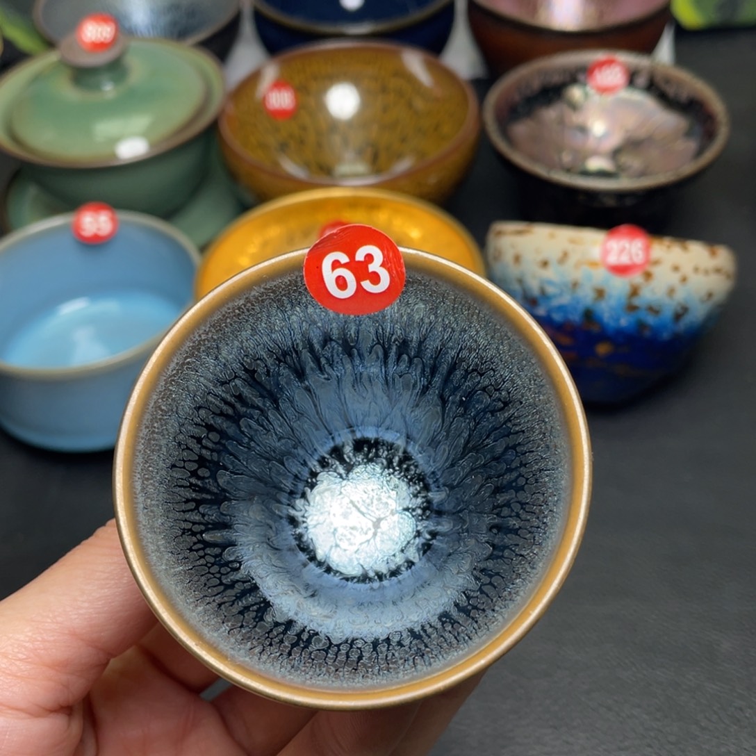 茶盏63 建窑建盏茶盏