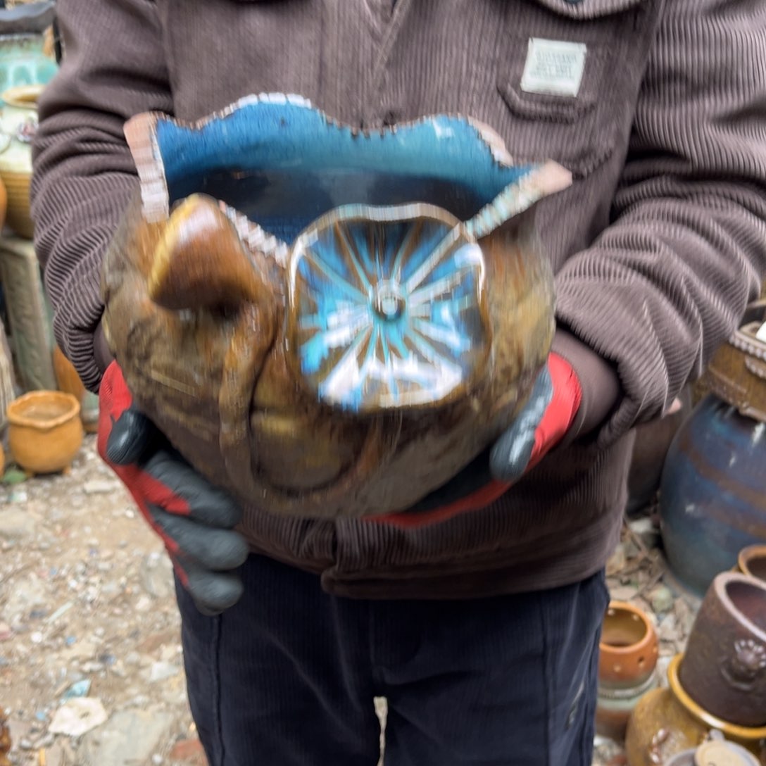 红陶高20口20无孔