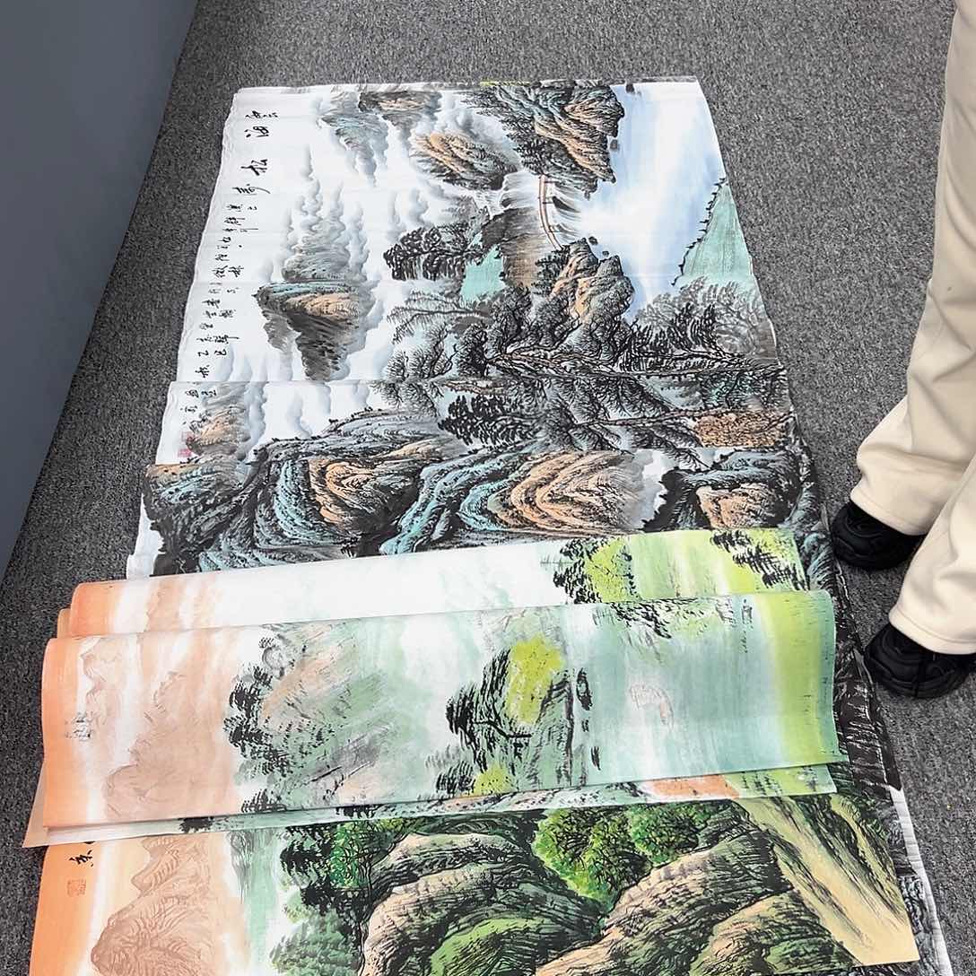 国画纯手绘字画作品欣赏