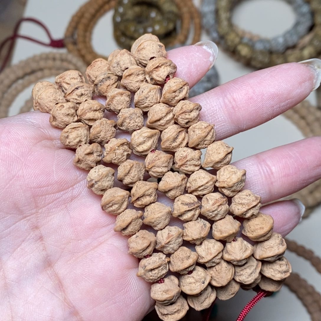 柏香籽/百香籽吊坠9毫米原装横打脖挂