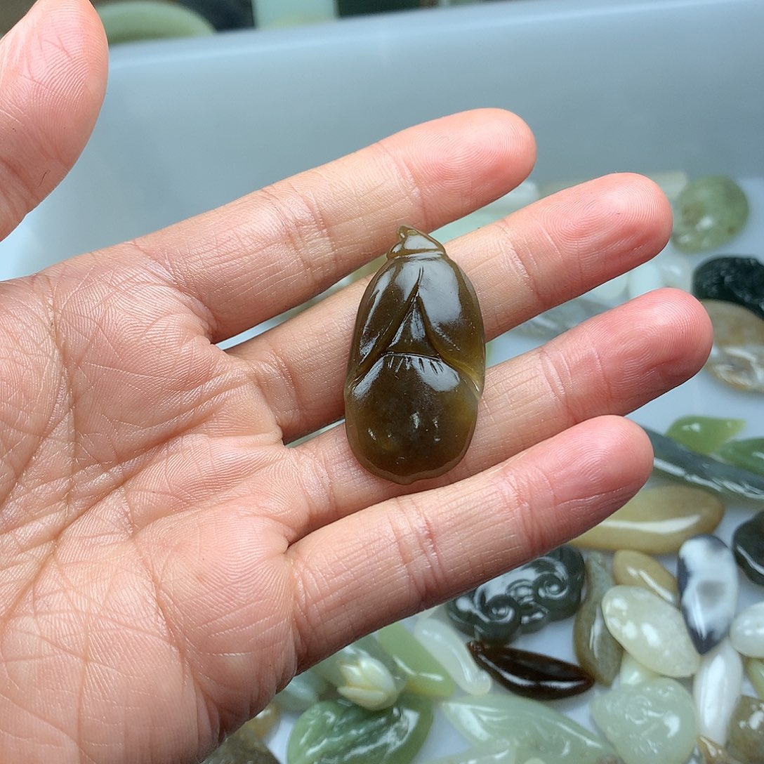 和田玉把件未镶嵌