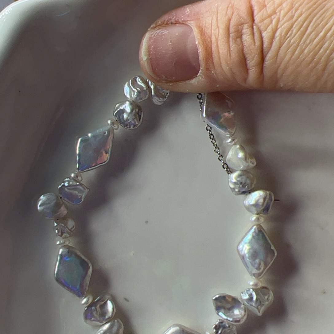 手绳合金淡水珍珠849