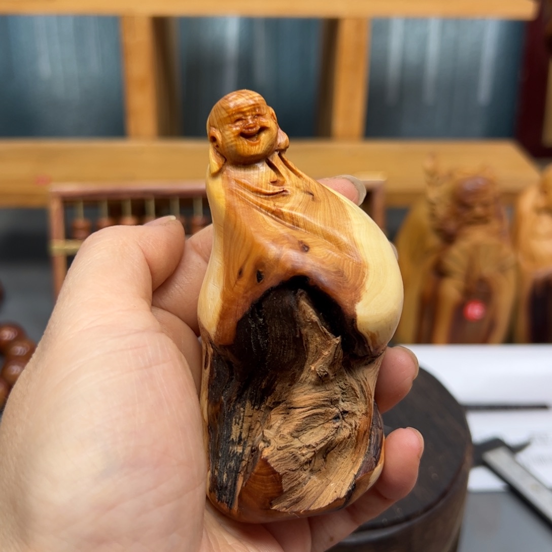 用***7柏木崖柏木摆件手把件，