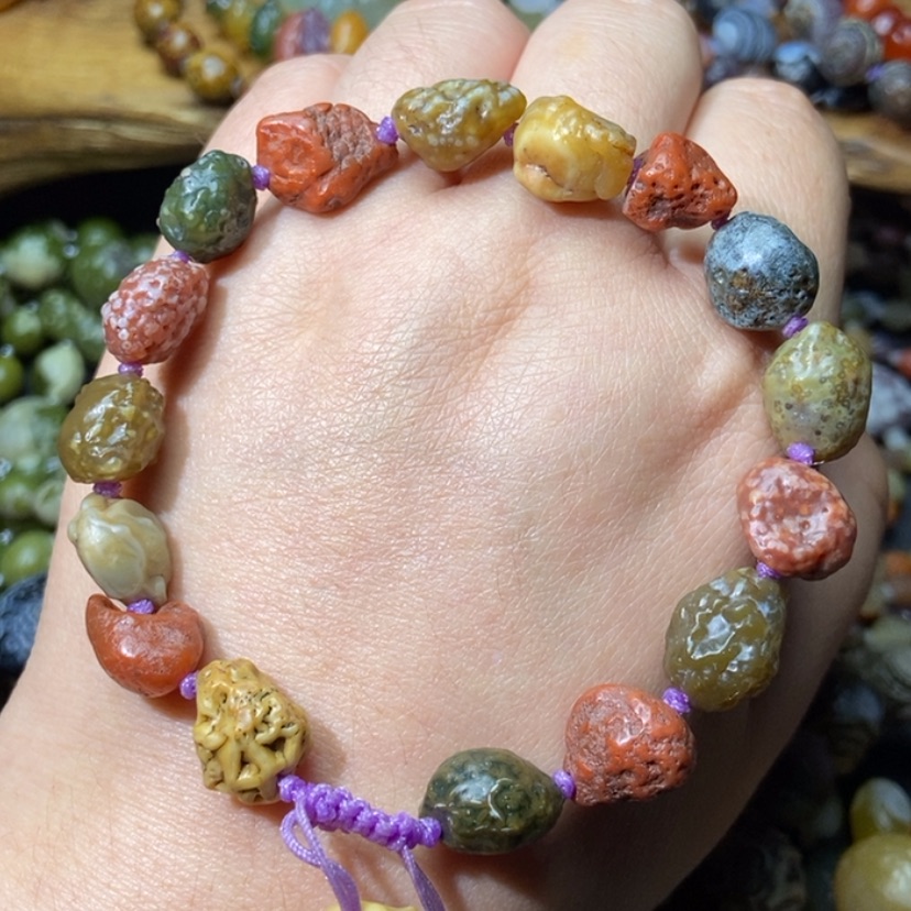 【闪购商品】合金手链玛瑙/玉髓