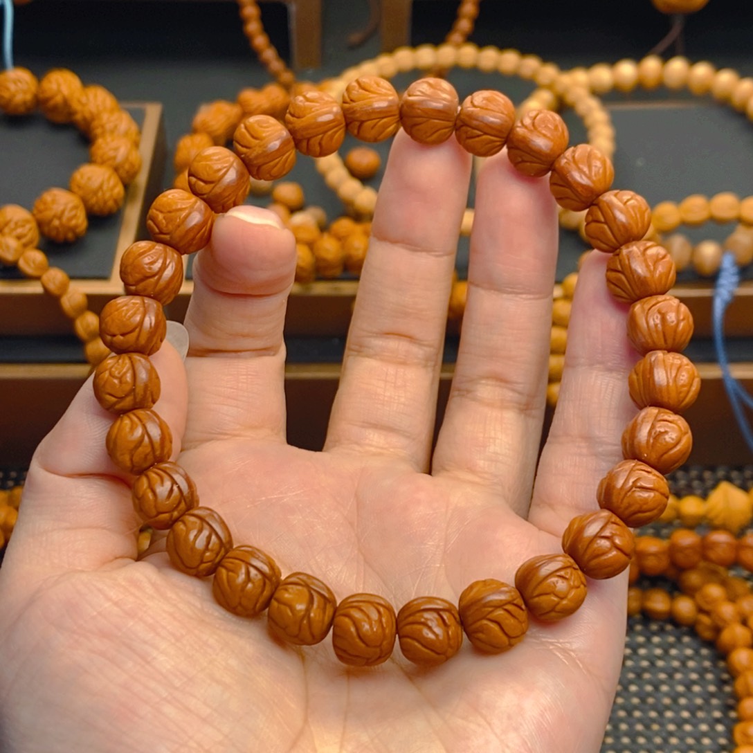 国***祖桃核吊坠秦岭森林11