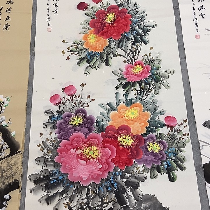 三个张画廊直播间！