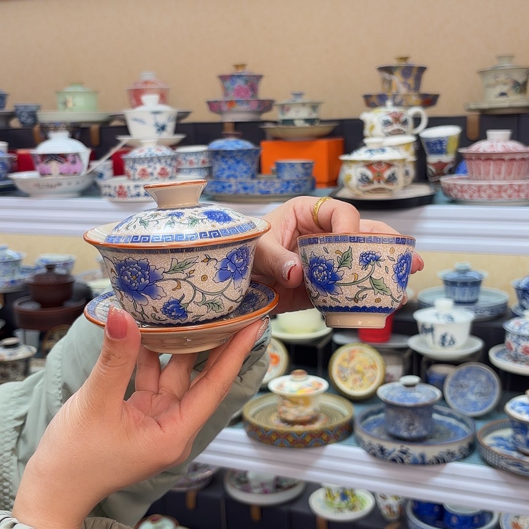 盖碗里的水煮开后放