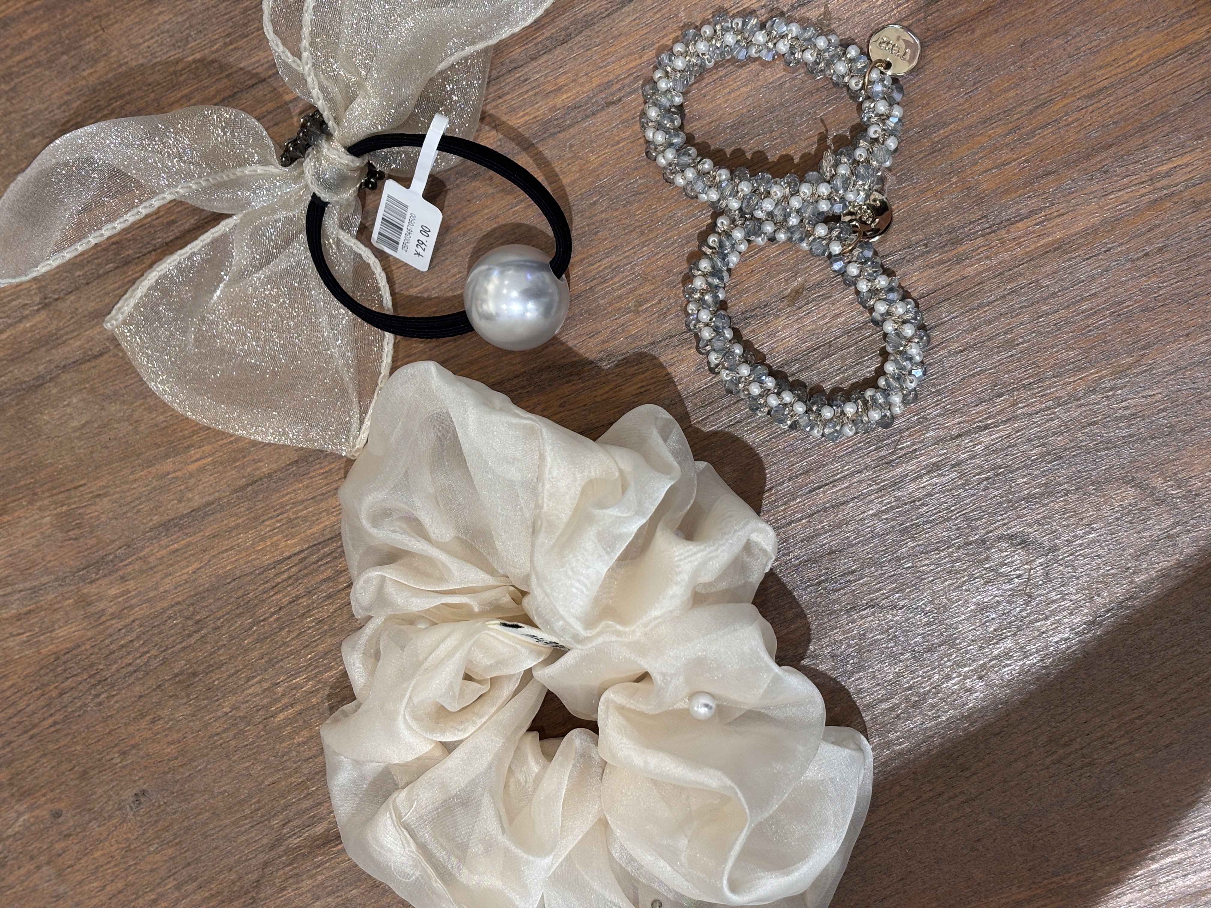 chalan 围巾 发卡组合