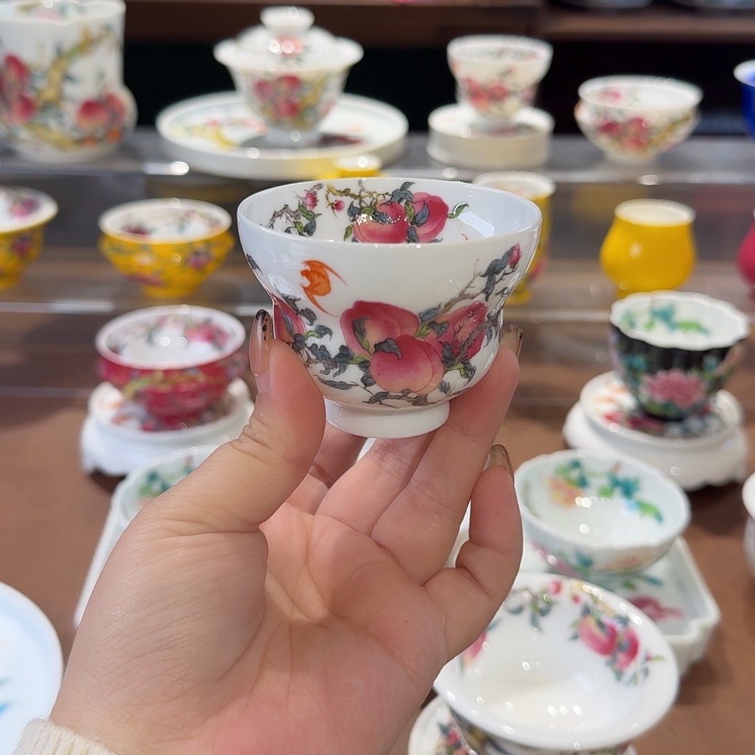 珐琅彩主人杯茶具茶具茶具