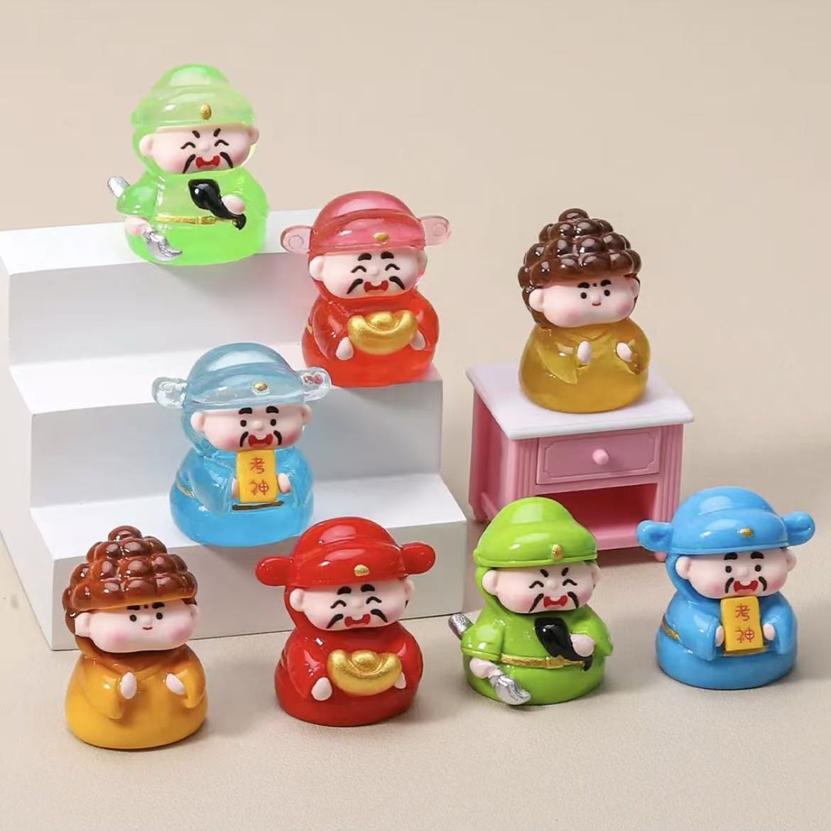 【小苒diy潮玩】小财神摆件