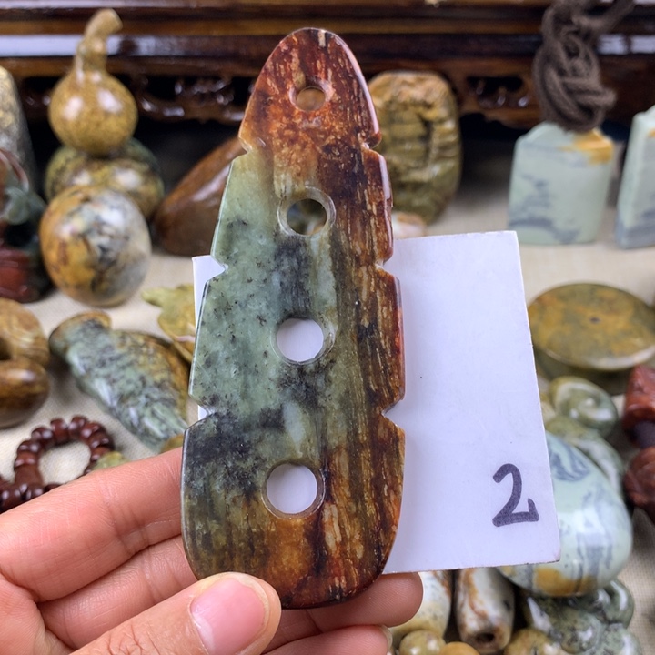 岫岩河磨玉（透闪石质玉）未镶嵌珠宝奇石